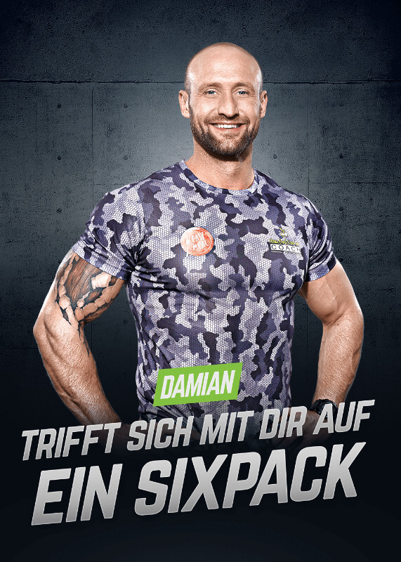 Damian ist Dein Personal Trainer Hamburg und der ChefTrainer vom TeamBodyCoach
